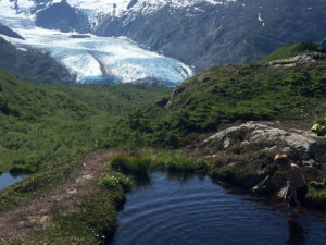 Portage Glacier View
