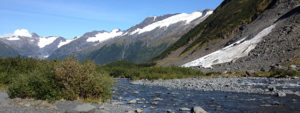 River near Byron Glacier, Portage, Alaska
