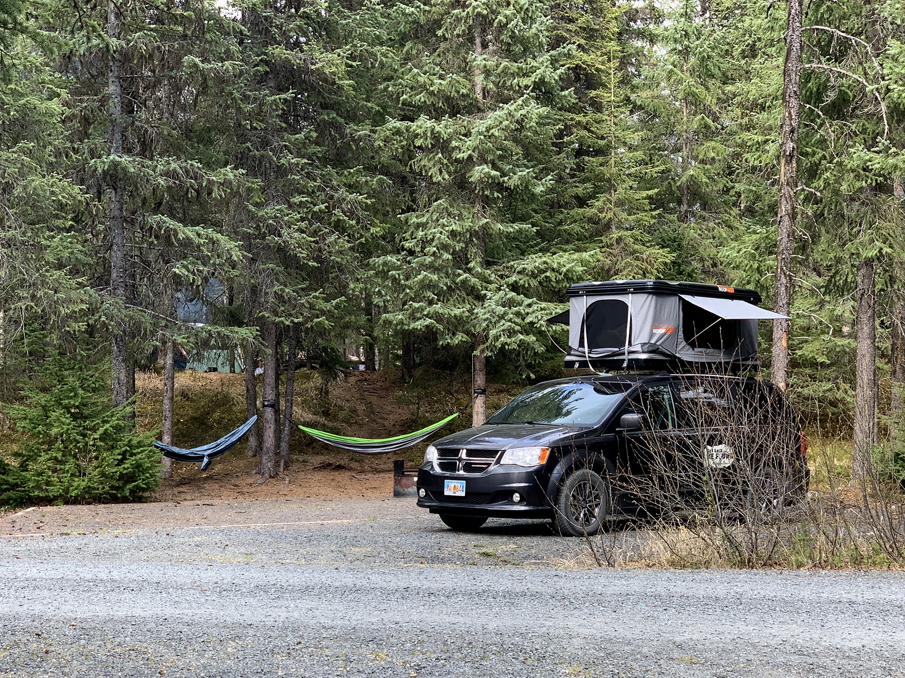 Budget Friendly Travel Van at Trail River Campground